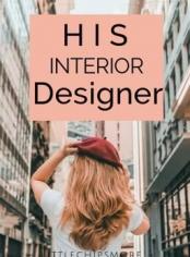 His interior designer